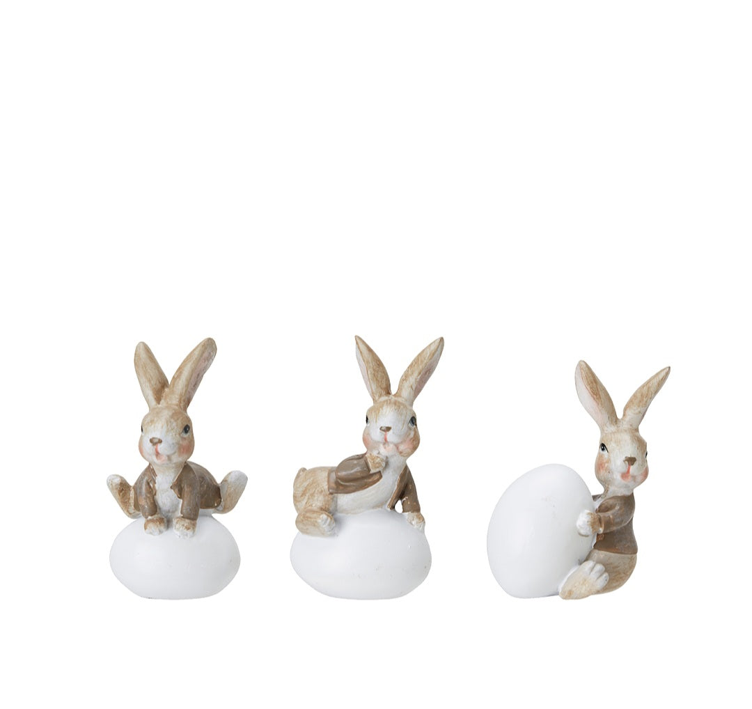 Trio of Spring Bunnies