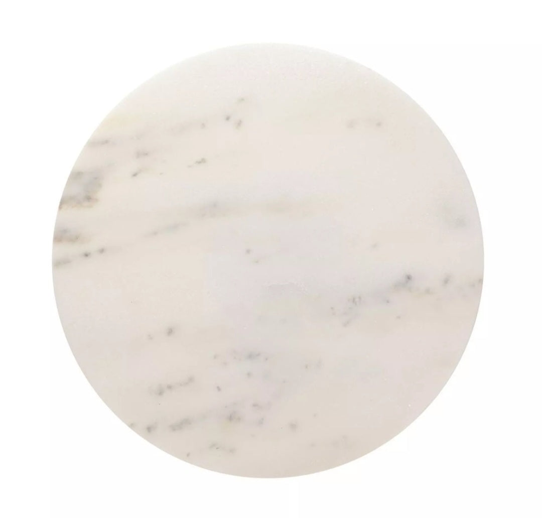 Marble & Acacia Wood Stand