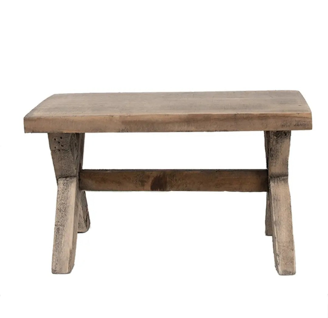 Mini Rustic Worktop Bench