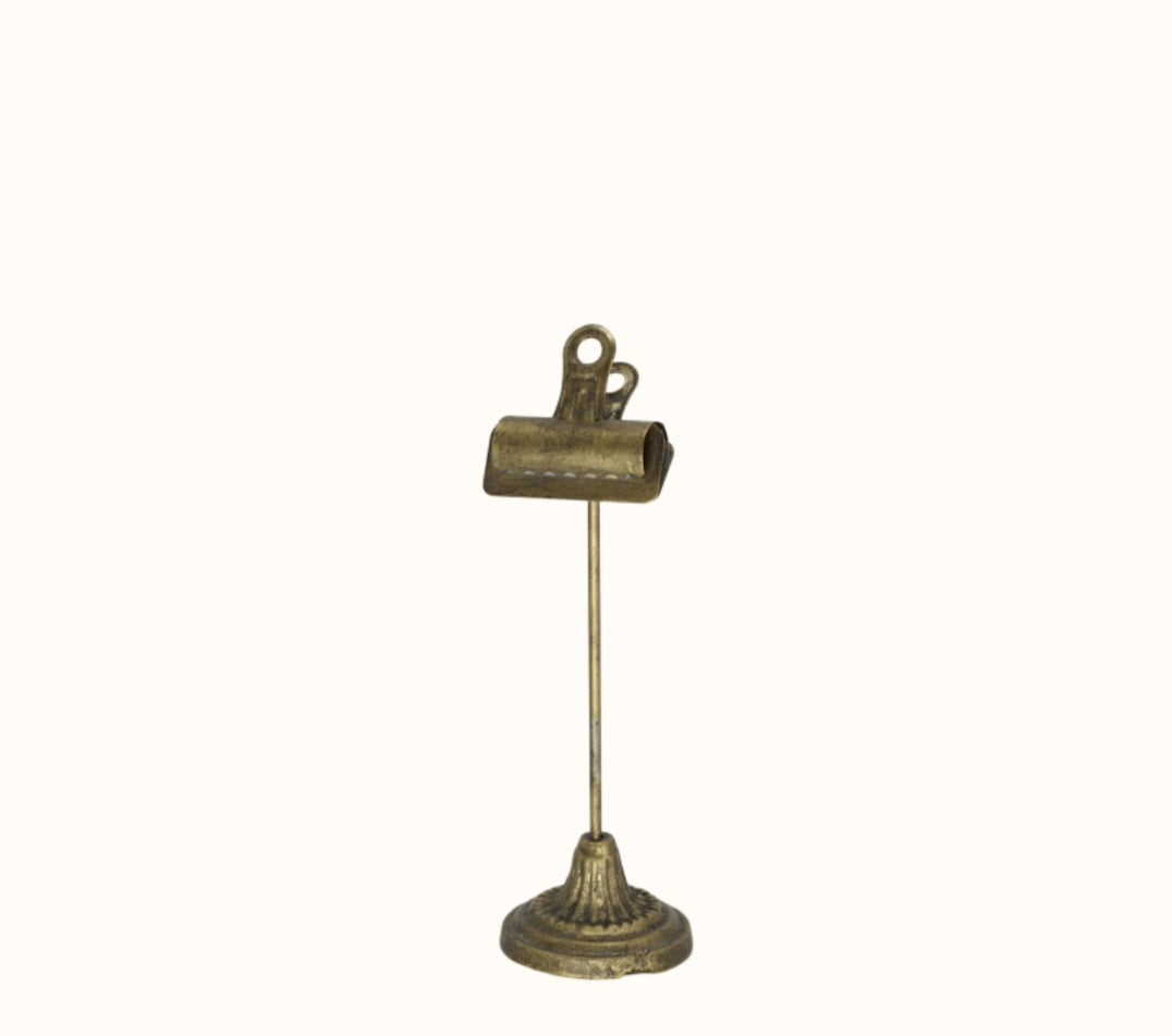 Antique Brushed Brass Stand