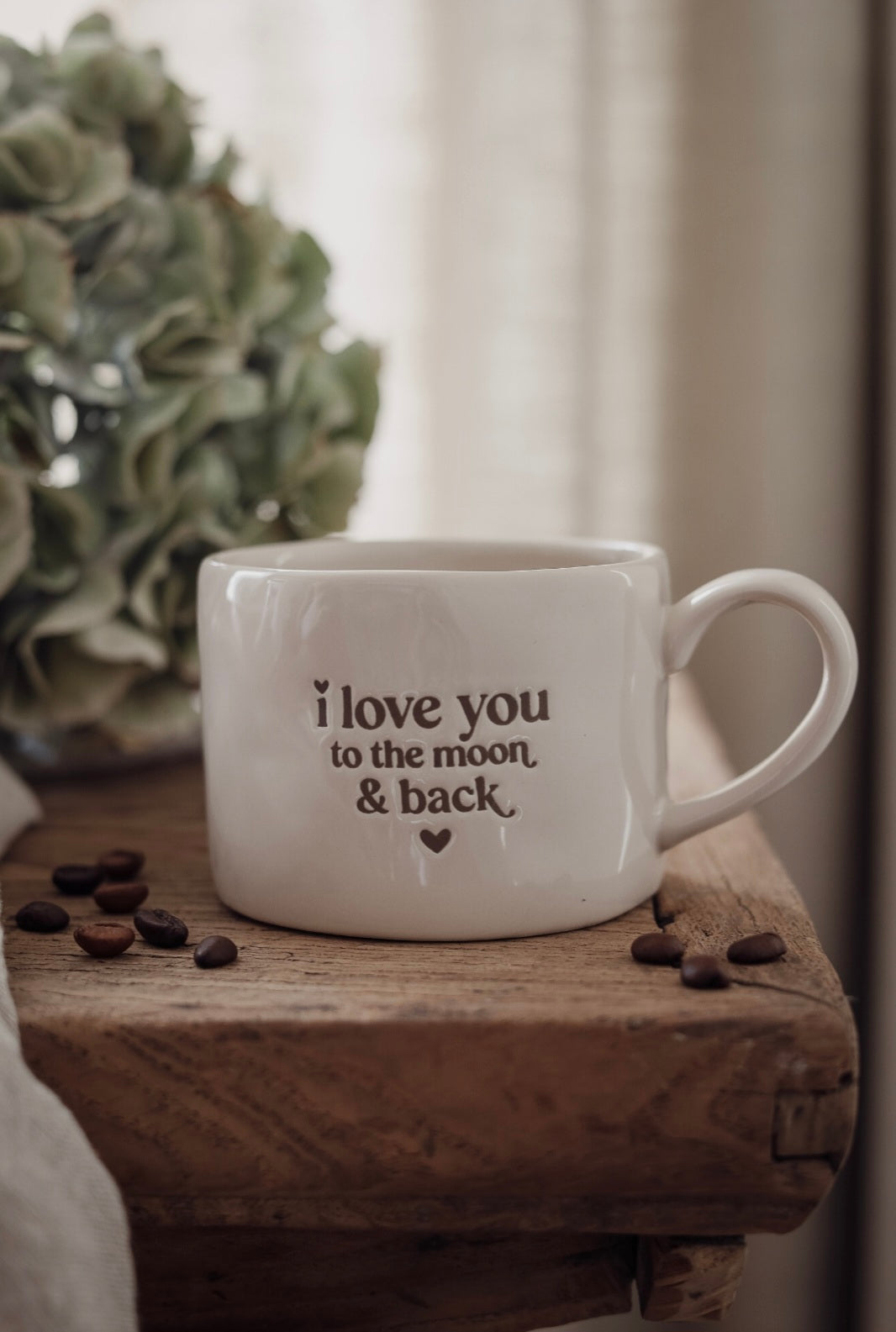 "To The Moon & Back" Stoneware Mug