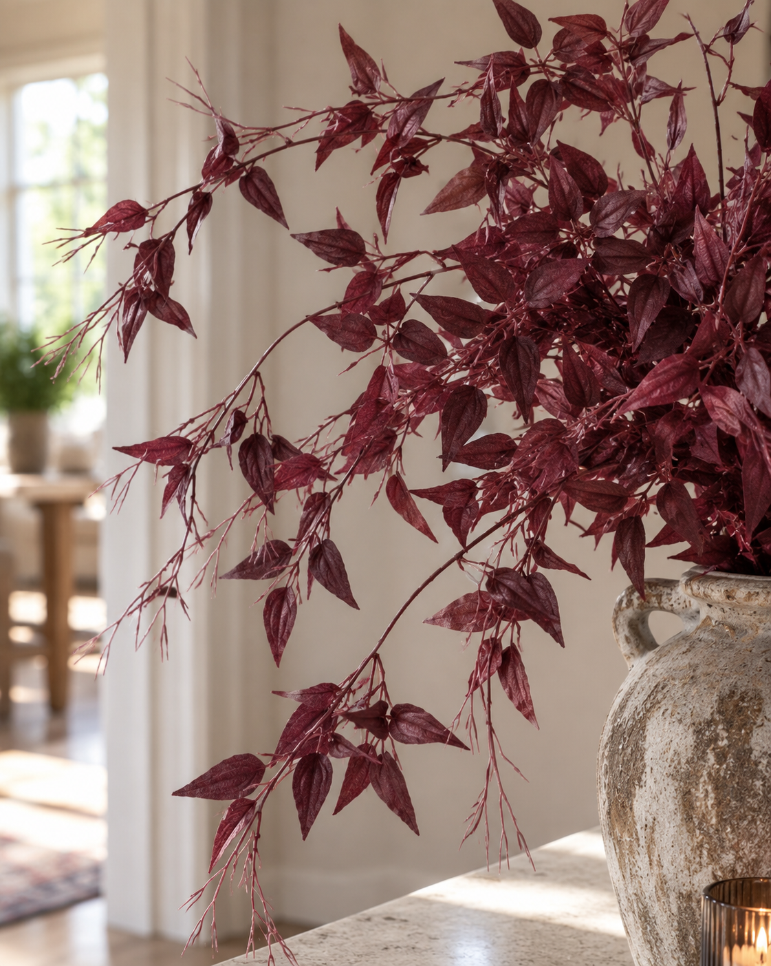 Burgundy Leaf Stem | PRE-ORDER
