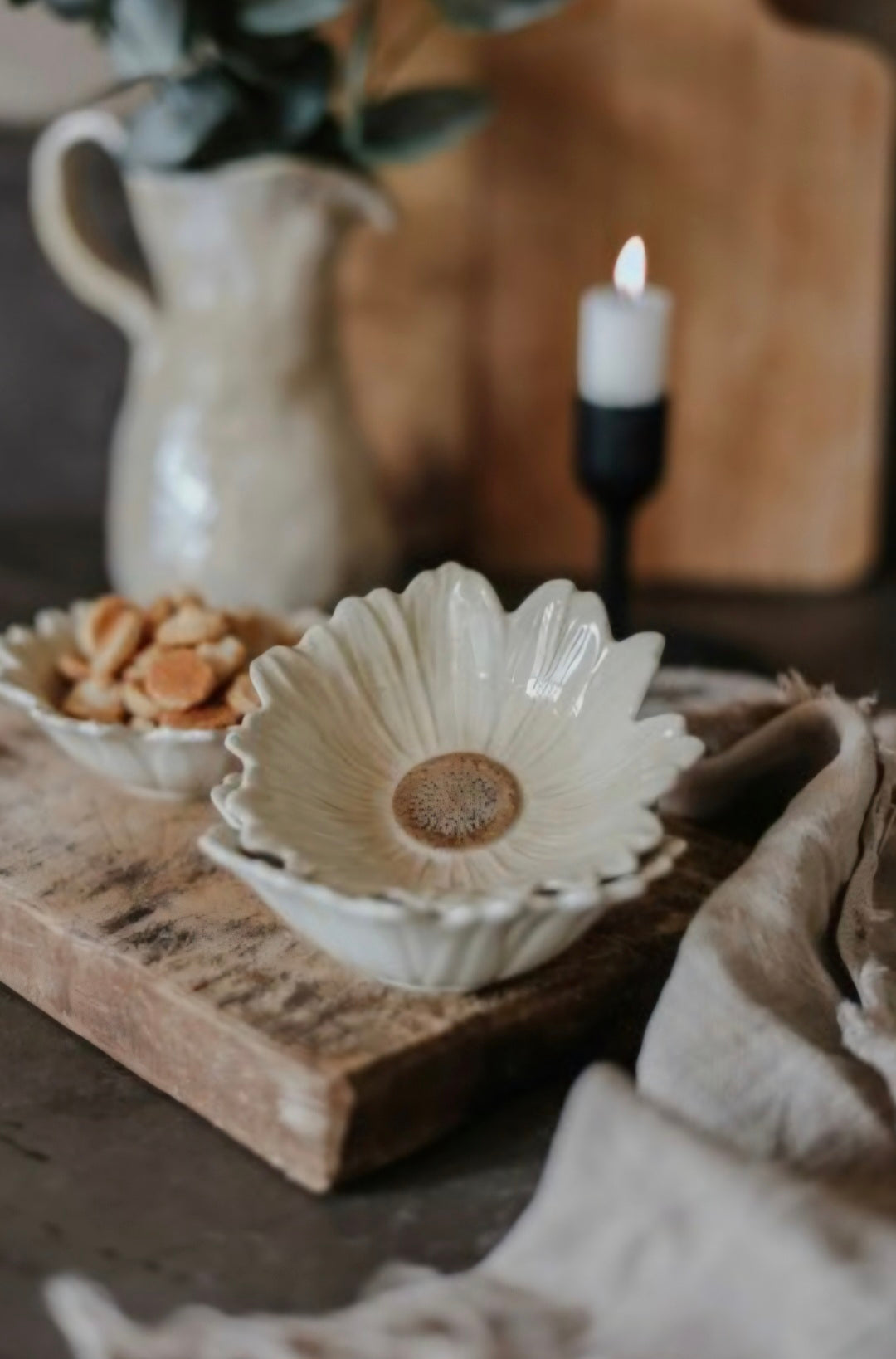 Set of 2 Mini Daisy Bowls