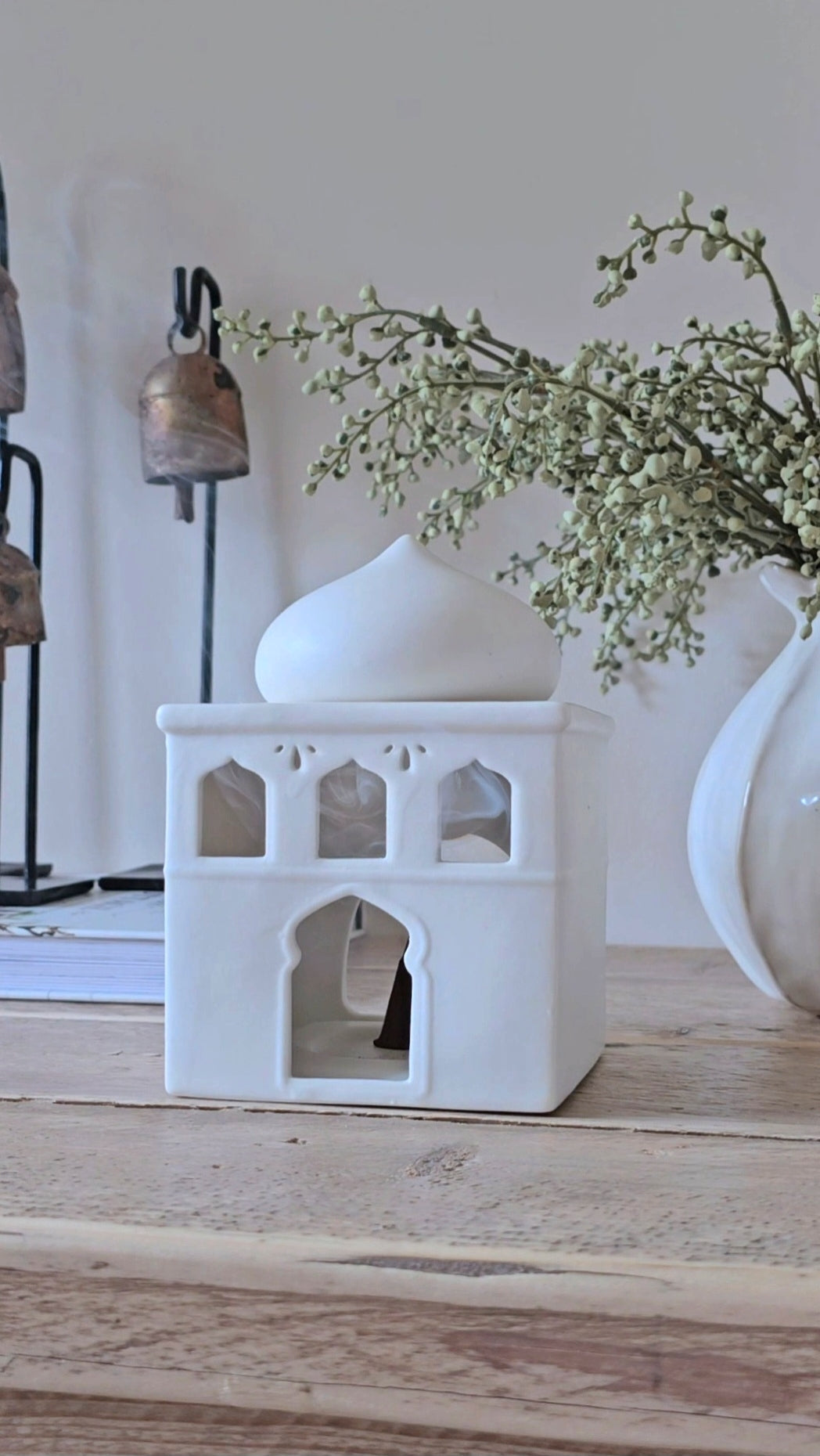 Stoneware Mosque Oil & Incense Burner