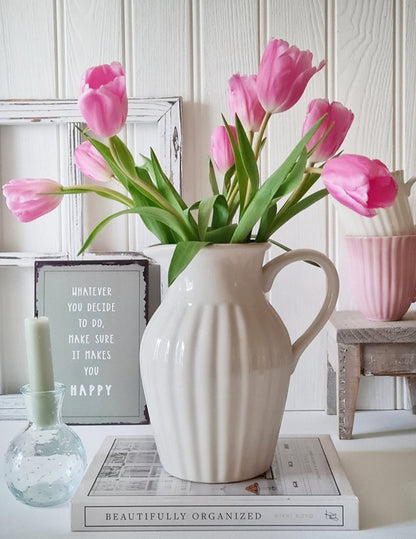 Farmhouse Jug - Butter Cream