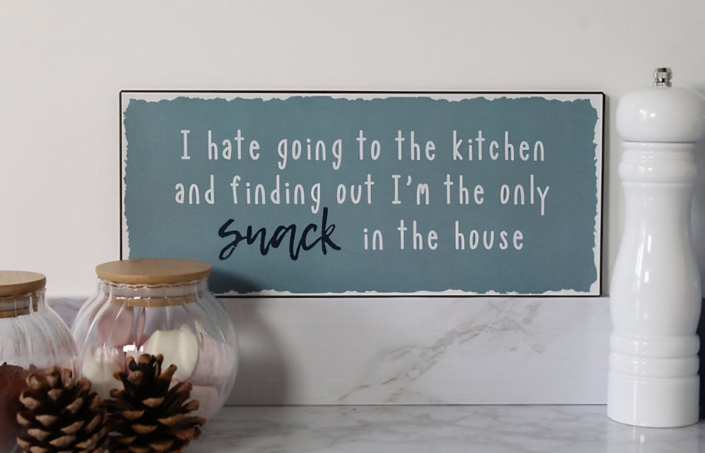 Going Into The Kitchen Sign
