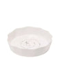 Round Scalloped Pie Dish - IMPERFECT