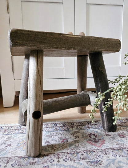 Little Rustic Milk Stool