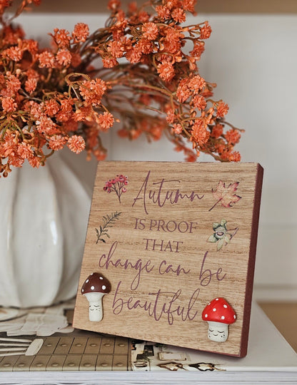 Autumn Quote Easel - 2 Designs