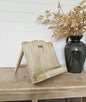 Large Rustic Heart Wooden Book Stand