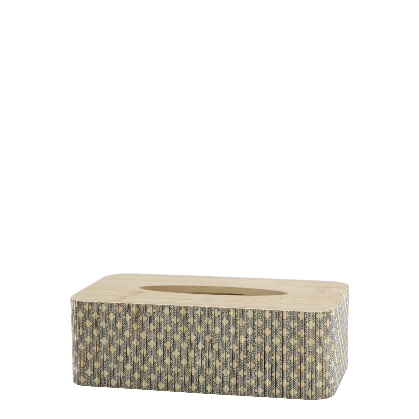 Bamboo Tissue Box Cover