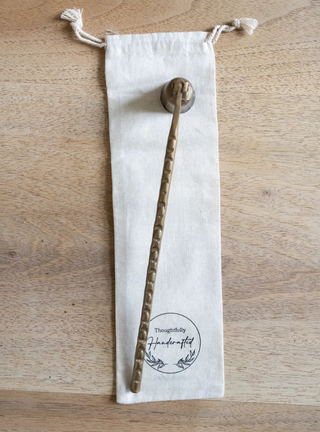 Forged Brass Candle Snuffer