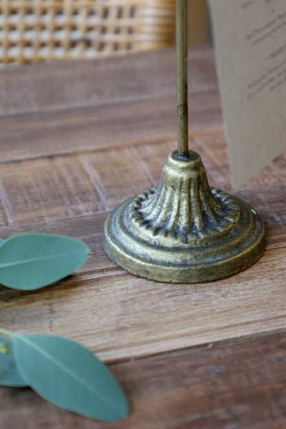 Antique Brushed Brass Stand