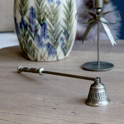 Antique Brass Candle Snuffer