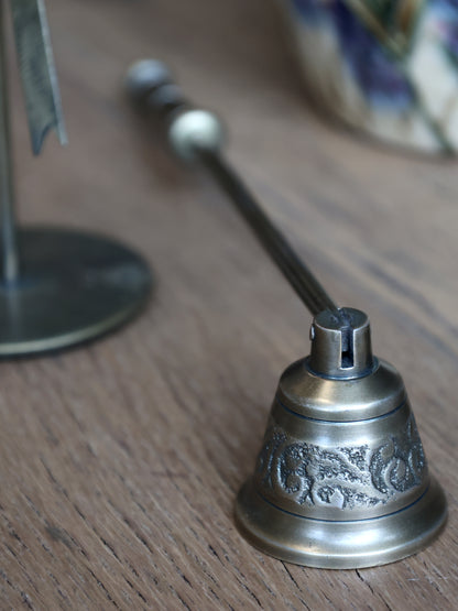 Antique Brass Candle Snuffer