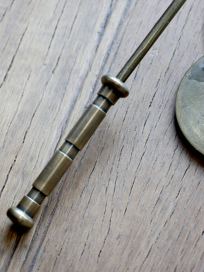 Antique Brass Candle Snuffer