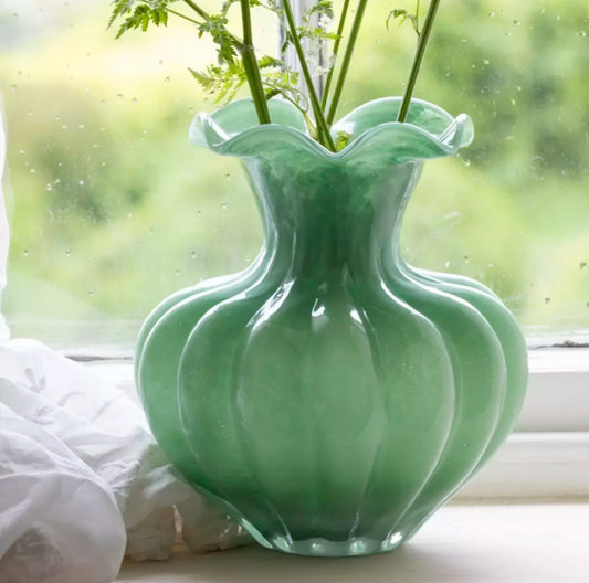 Jade Blossom Vase