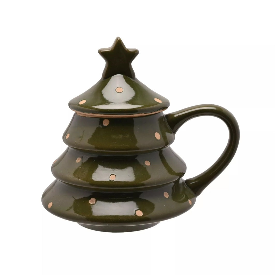 Large Christmas Tree Mug