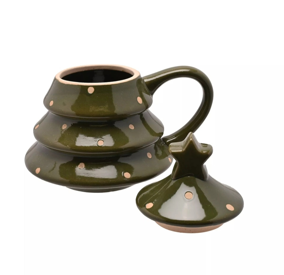 Large Christmas Tree Mug