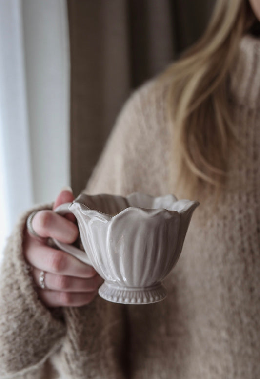 Bloom Tea Cup | Winter Blush
