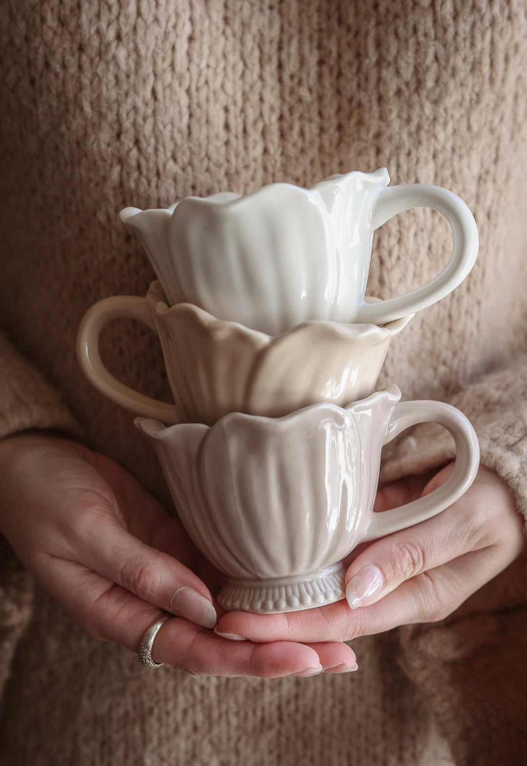 Bloom Tea Cup | Snowdrop