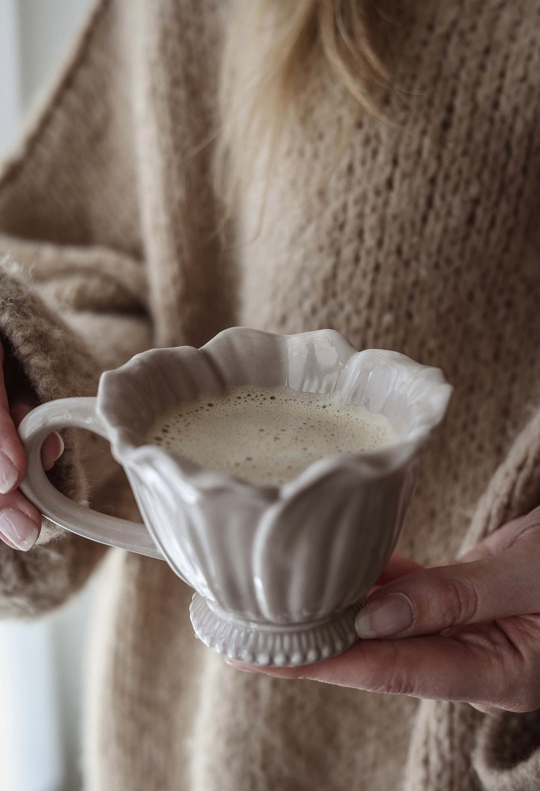 Bloom Tea Cup | Winter Blush