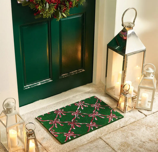 Festive Bows Doormat