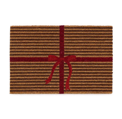Gift Wrap Bow Doormat