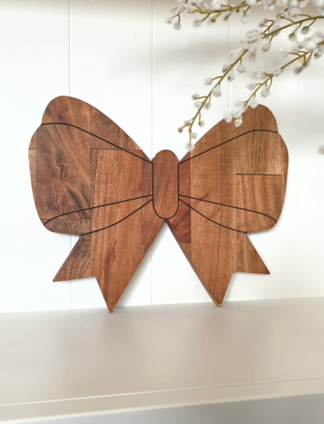 Rustic Wooden Bow Board