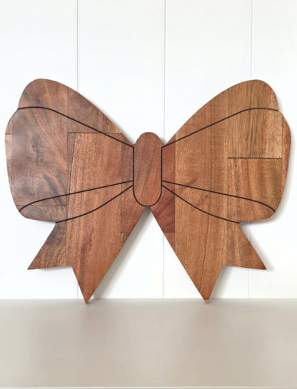 Rustic Wooden Bow Board