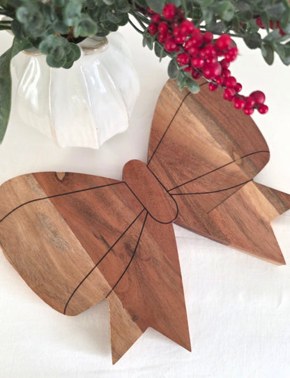 Rustic Wooden Bow Board