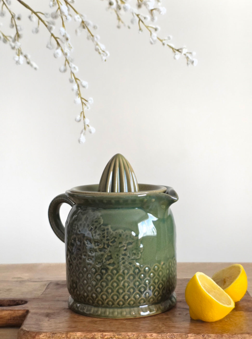 Large Stoneware Citrus Press