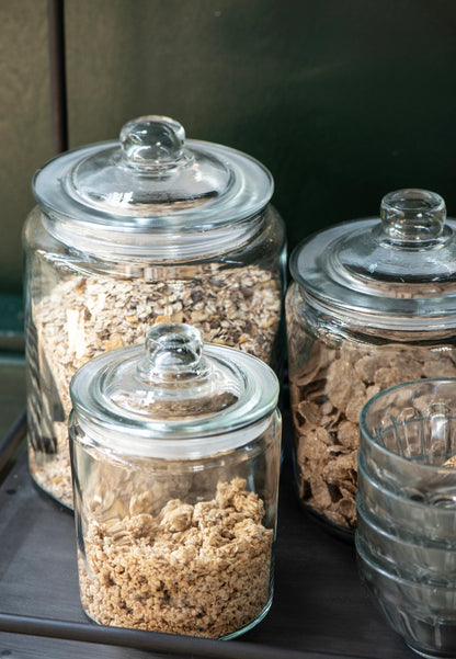 Glass Storage Jars | 2 Sizes