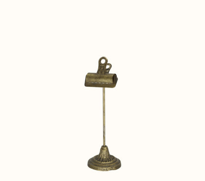 Antique Brushed Brass Stand