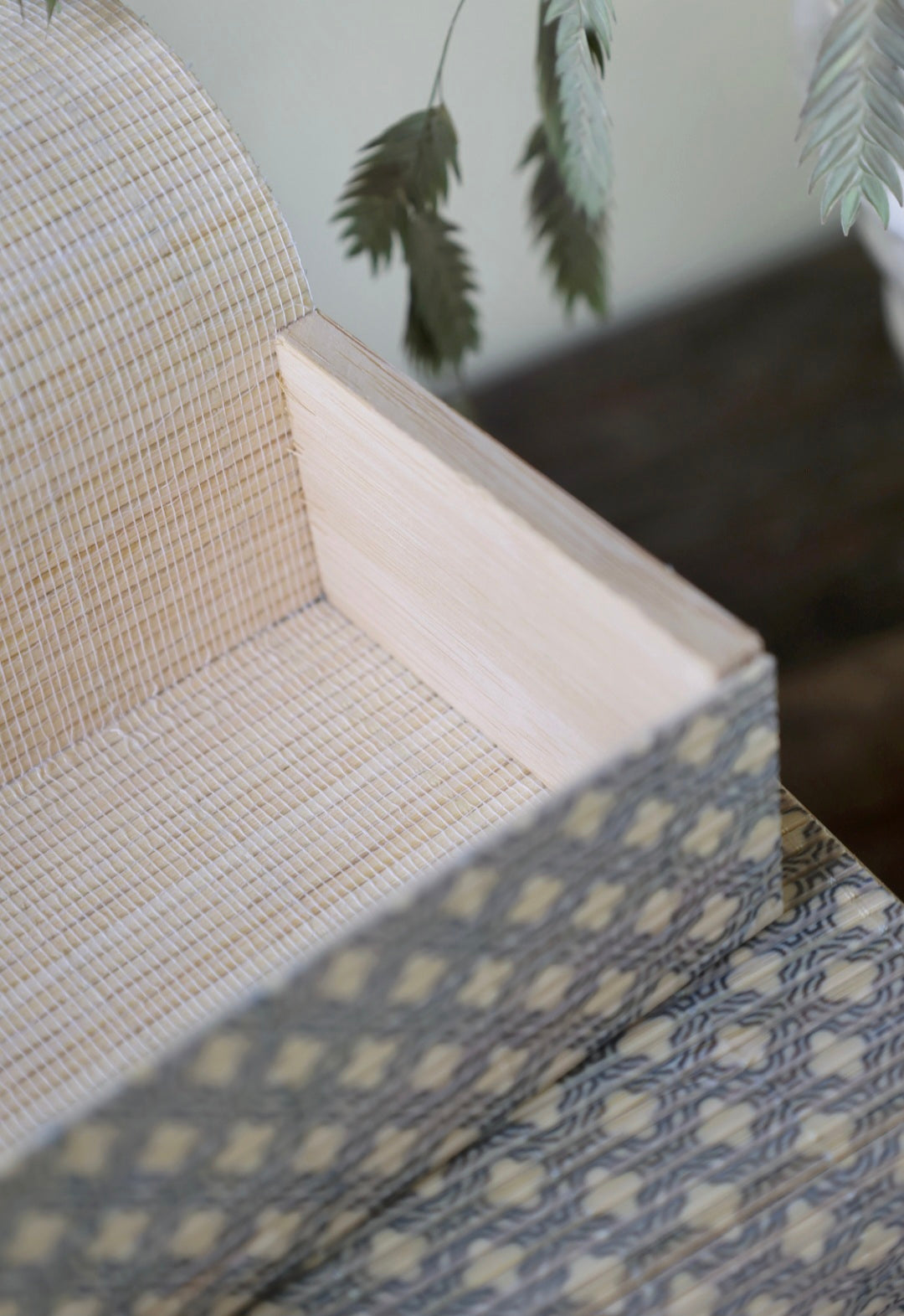 Set of 3 Bamboo Storage Boxes | Square