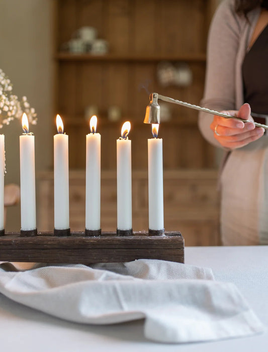 Forged Brass Candle Snuffer