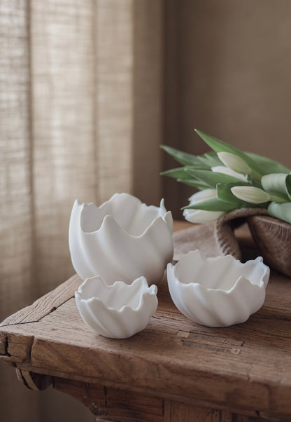 Porcelain Eggshell Bowls | PRE-ORDER