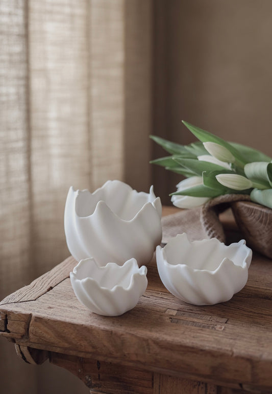 Porcelain Eggshell Bowls | PRE-ORDER