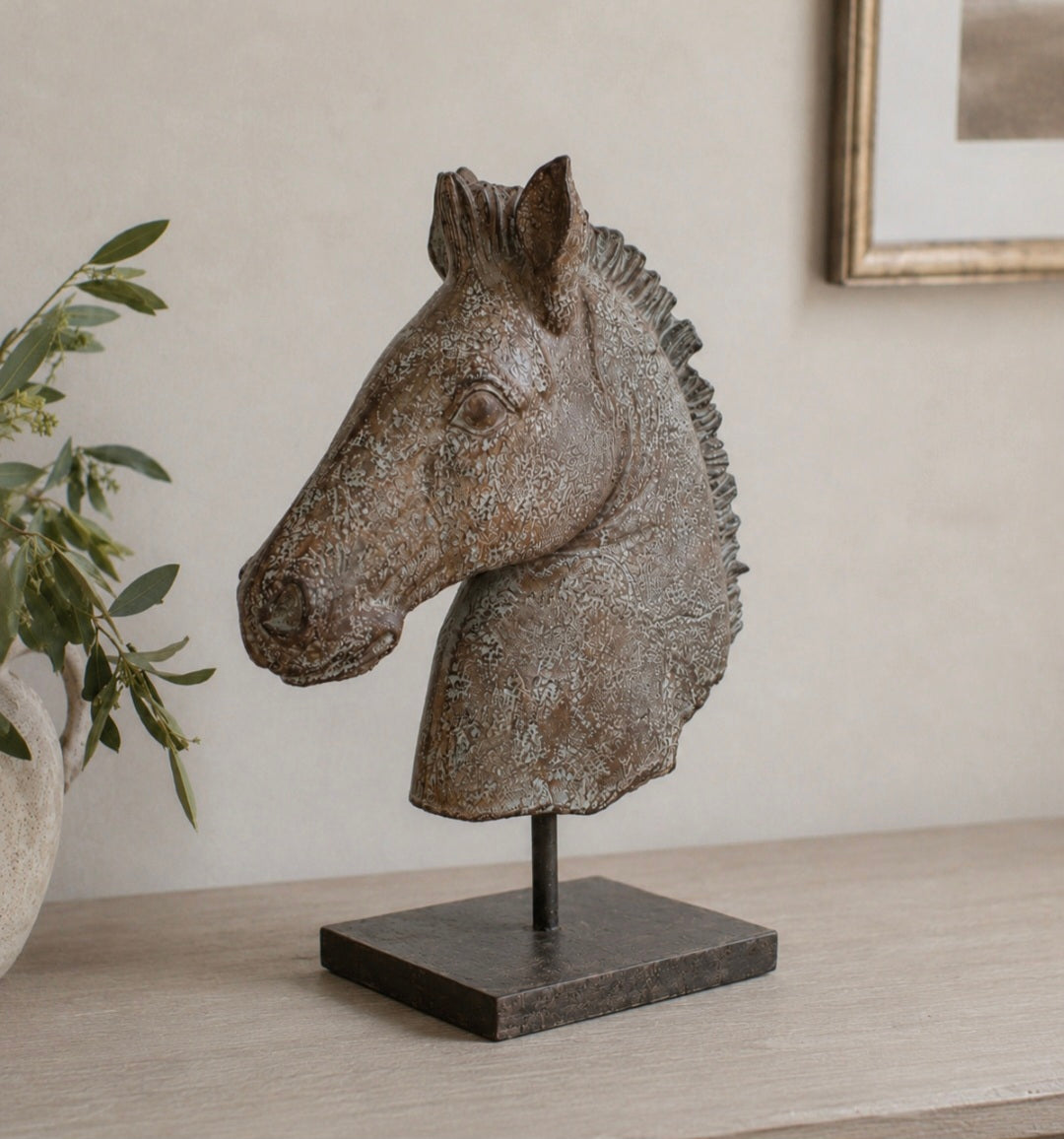 Horse Head Sculpture