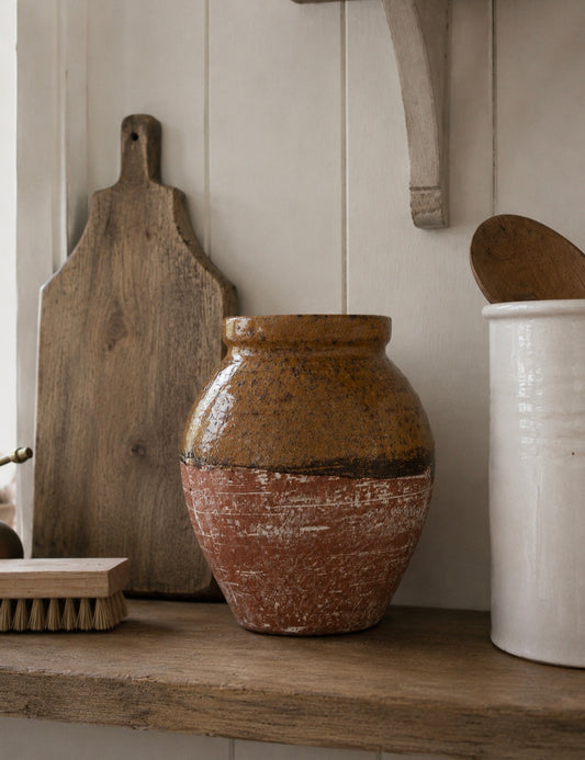 Glazed Terracotta Pot
