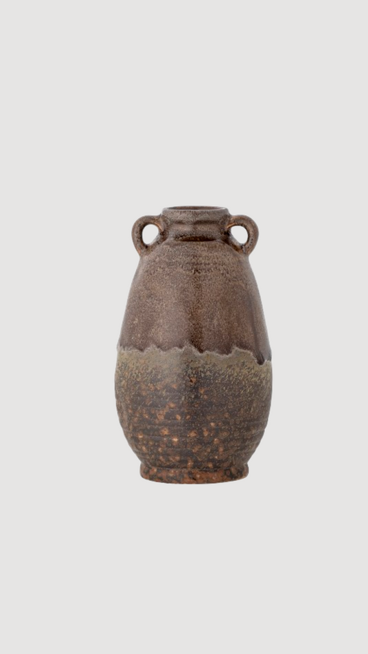 PRE-ORDER- Vintage Brown Decorative Pot