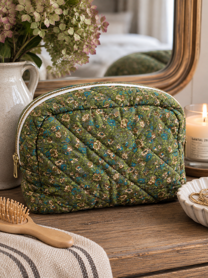 Quilted Pouch Bags | 4 Colours