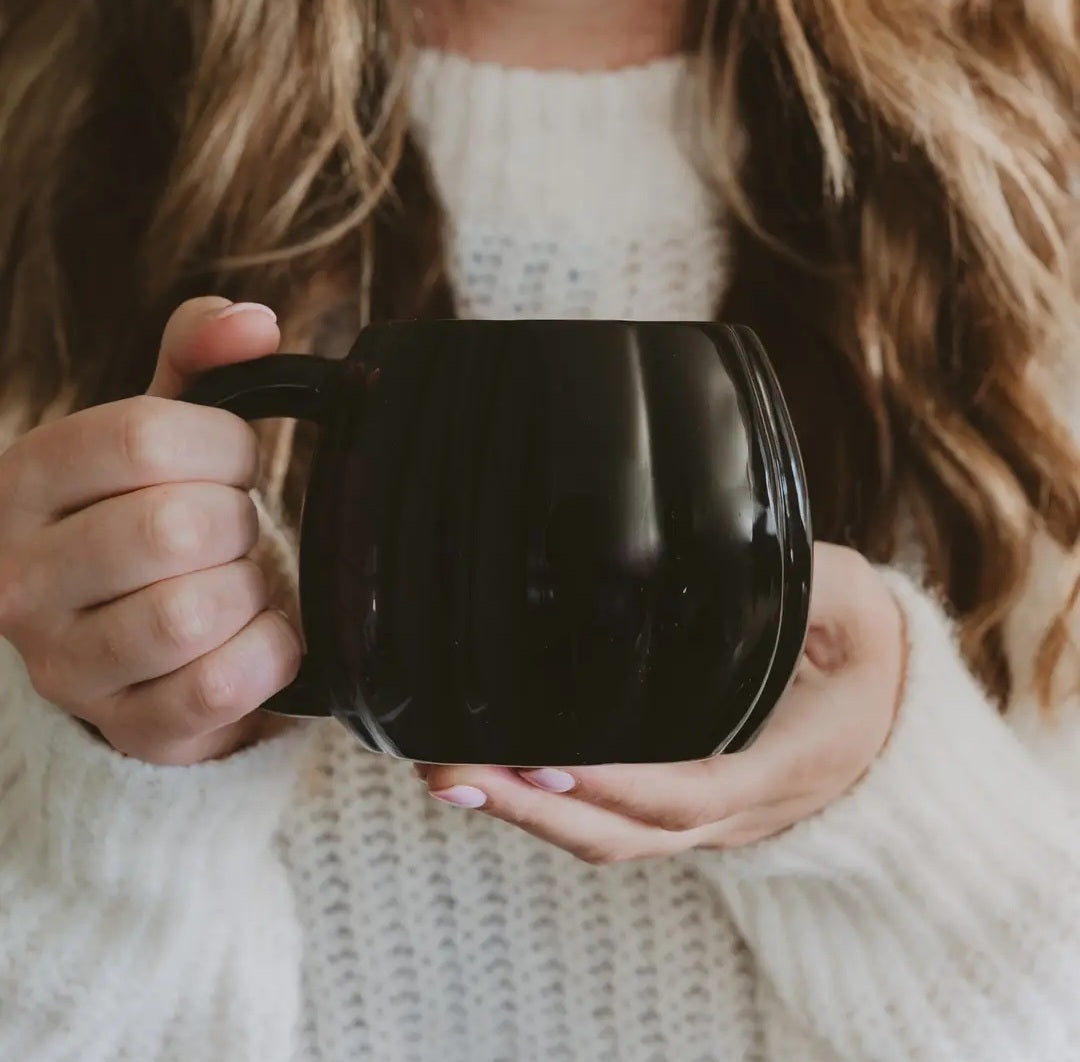 Pumpkin Mug - Black