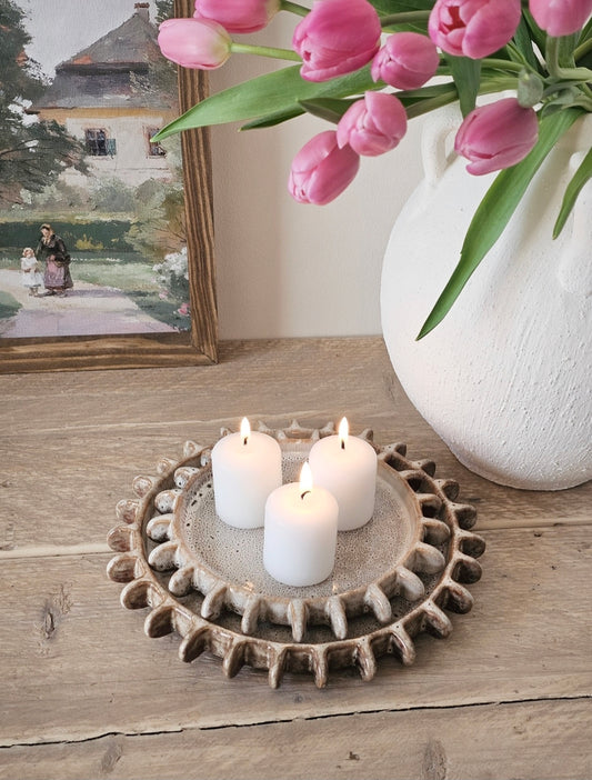Brown Speckled Plate | 2 Sizes