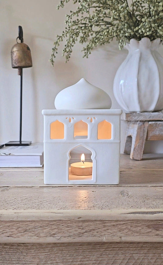 Stoneware Mosque Oil & Incense Burner