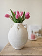 Textured Handled Vase - Tall