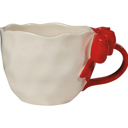 Christmas Bow Stoneware Mug