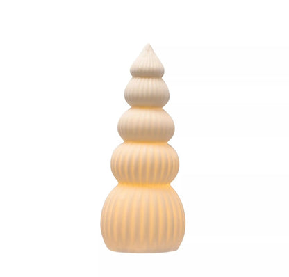 Tiered Porcelain LED Christmas Tree | 2 Sizes