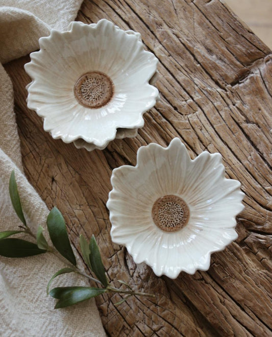 Set of 2 Mini Daisy Bowls