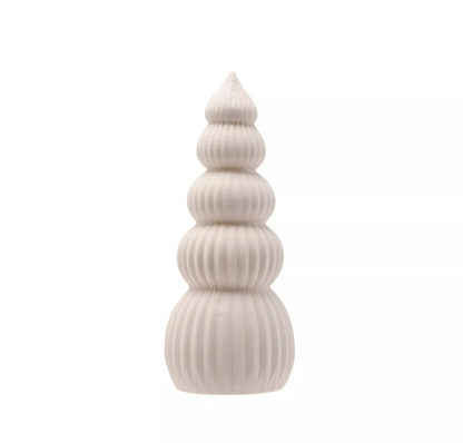 Tiered Porcelain LED Christmas Tree | 2 Sizes